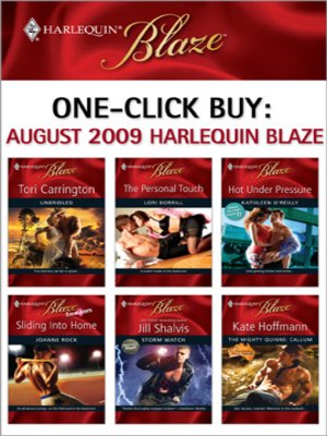 cover image of August 2009 Harlequin Blaze
